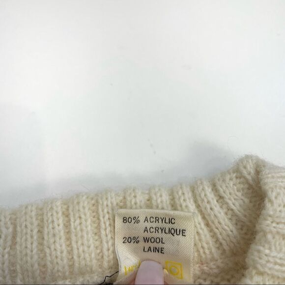 Vintage Sears wool blend  crewneck argyle sweater - Picture 8 of 13